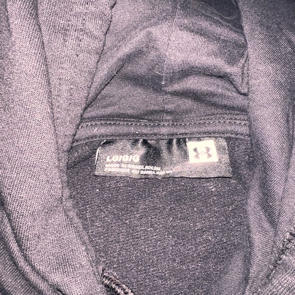 Under Armour black hoodie. Woman’s Large - Picture 2 of 4